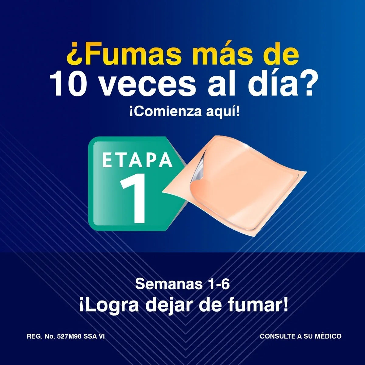 Niquitin Etapa 1 - 3 Pack Tratamiento Para Dejar De Fumar