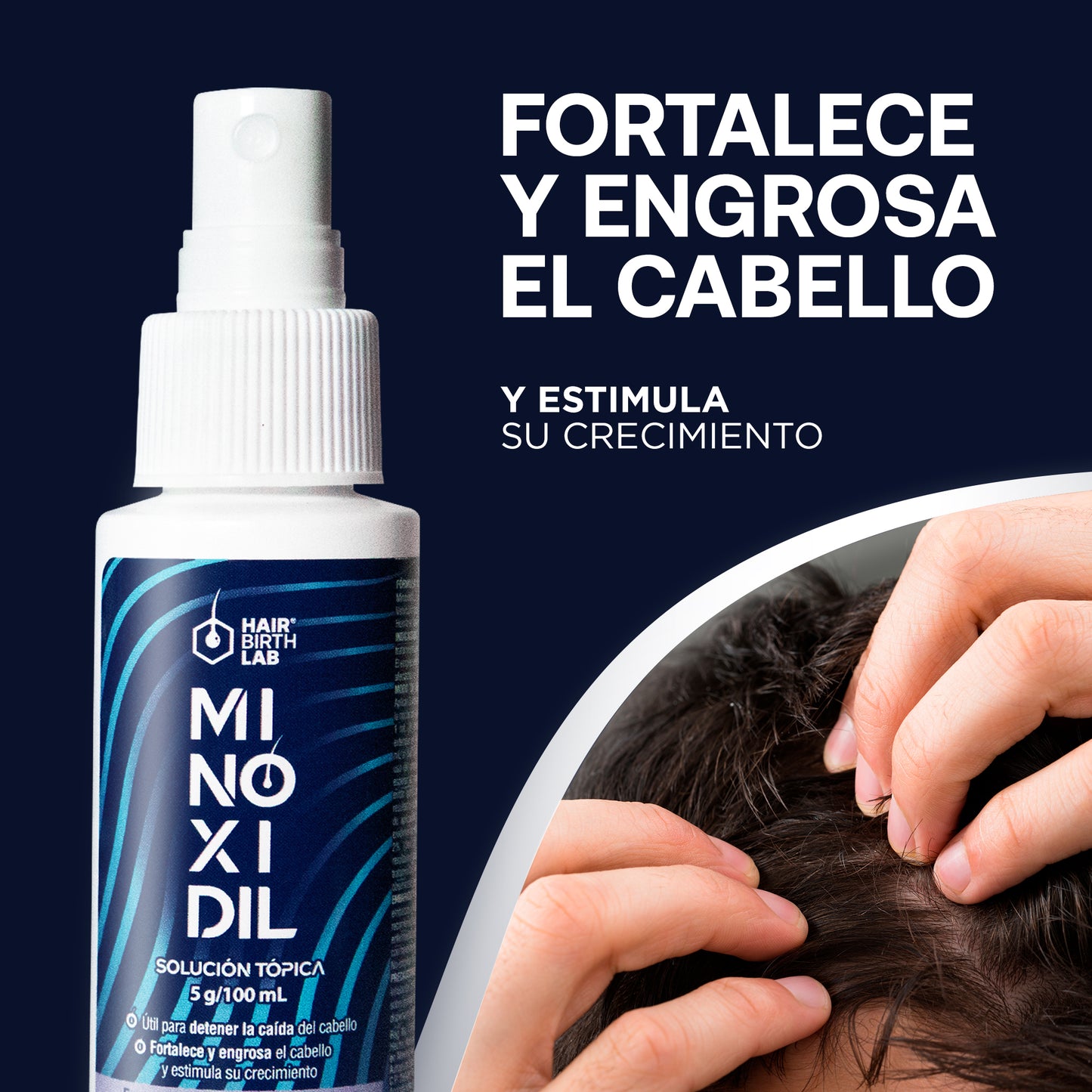Hair Birth Lab Minoxidil 5% 60 Ml - 2 Pack