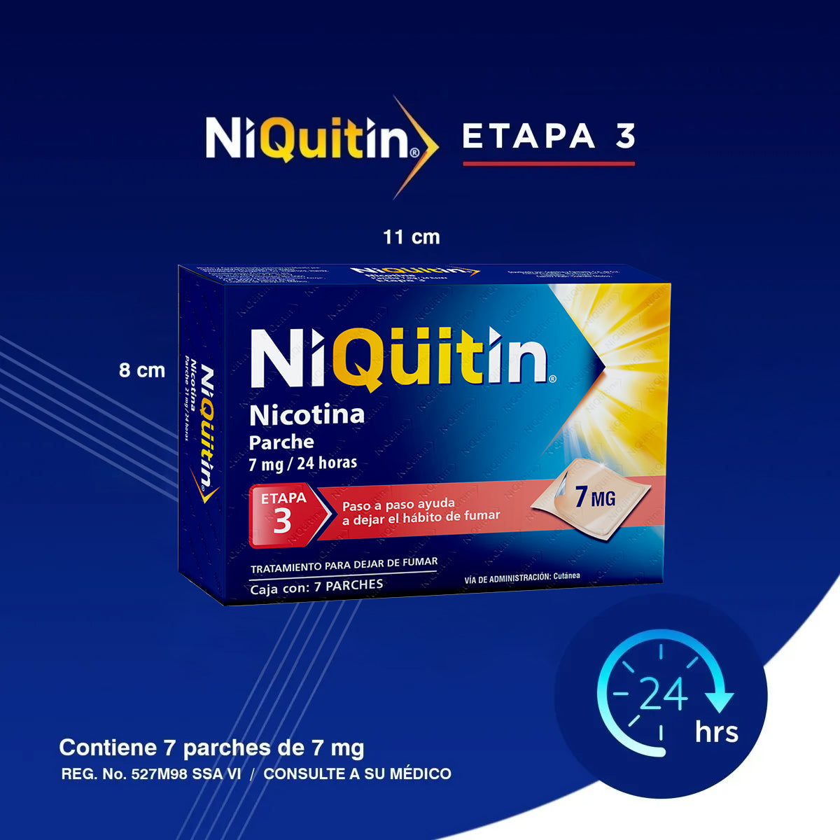 Niquitin Etapa 3 - 2 Pack Tratamiento Para Dejar De Fumar