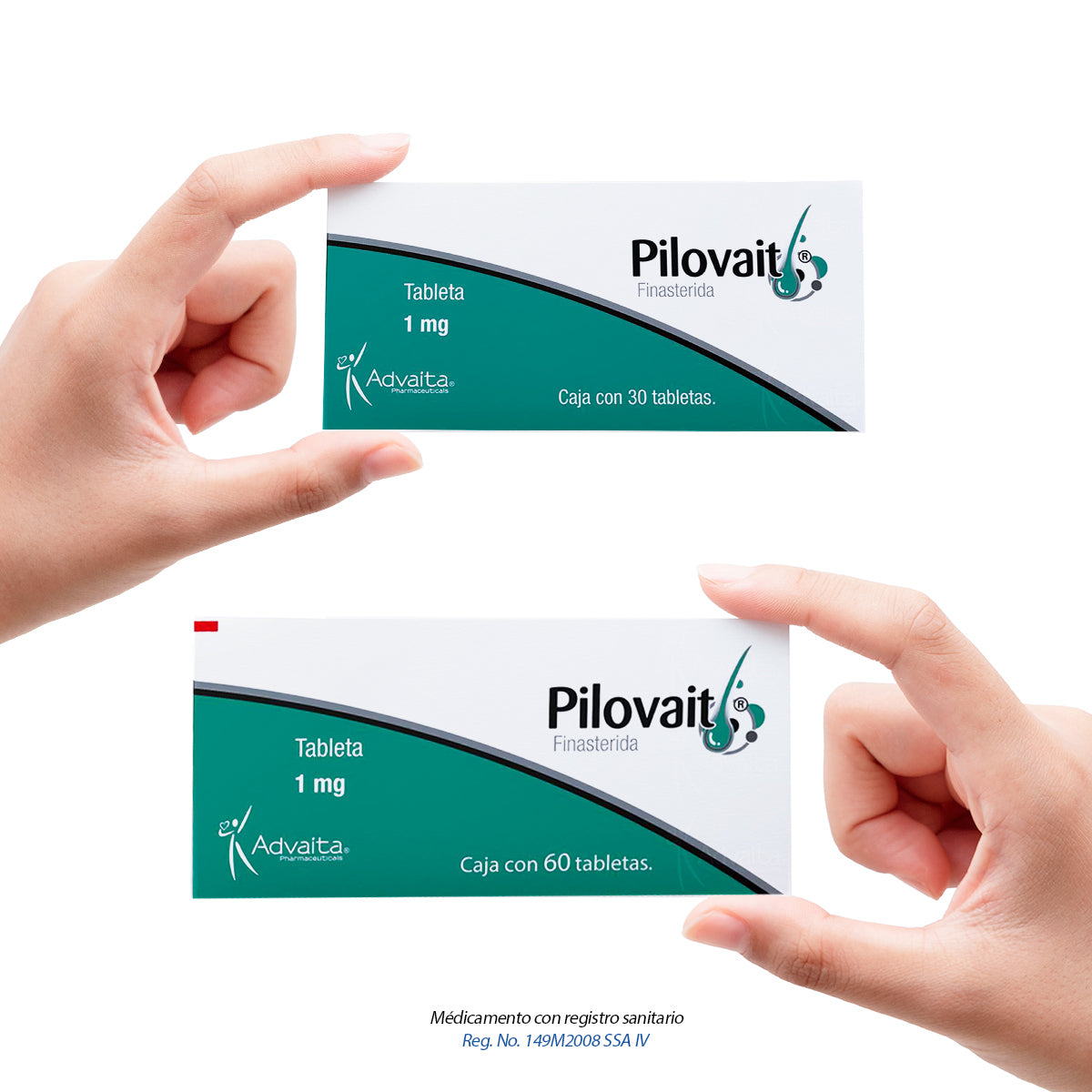 Pilovait Pack Con 120 Tabletas Finasterida 1 mg