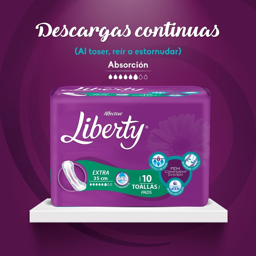 Toalla Para Incontinencia Liberty Talla Extra