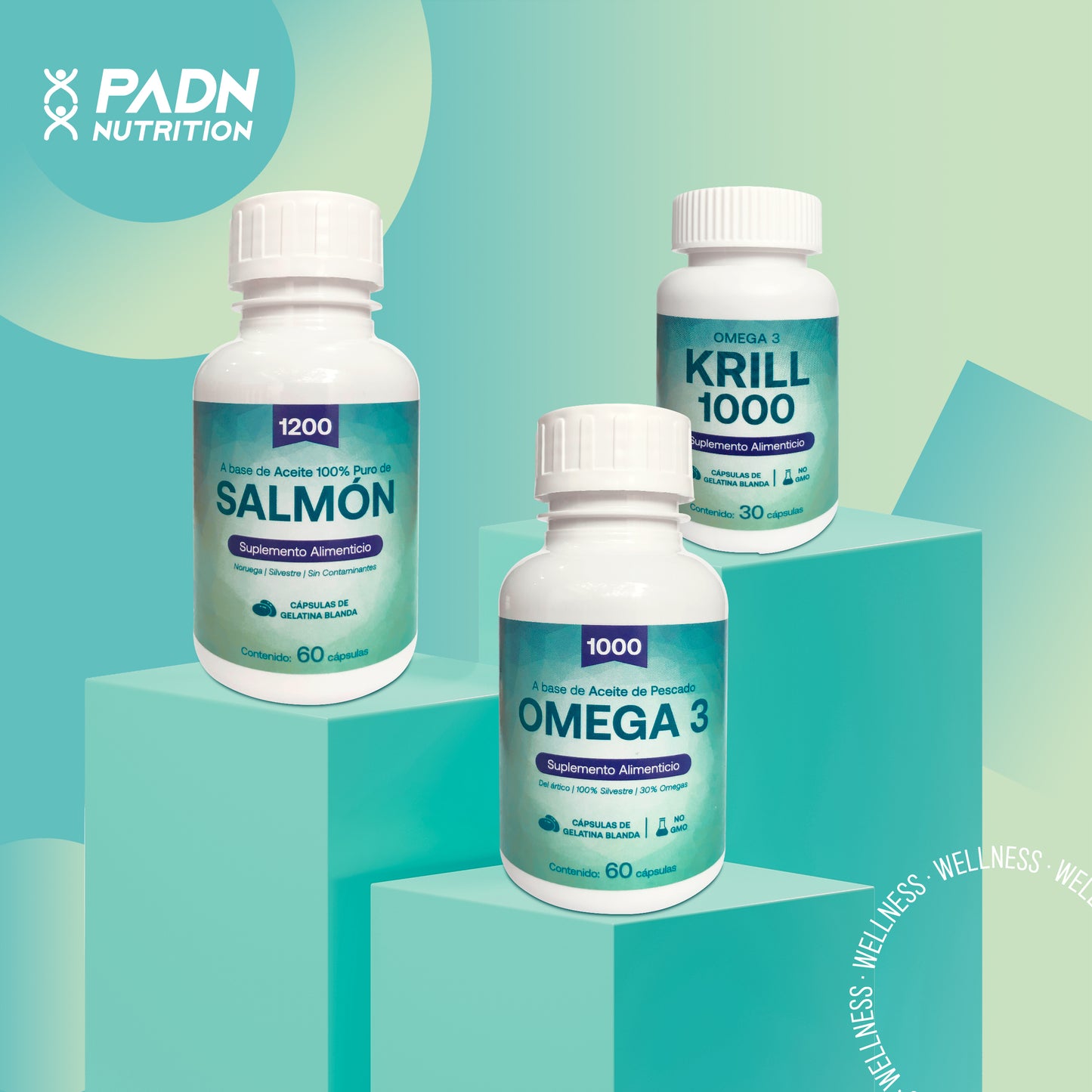 PADN Nutrition Omega 3 Krill 1000 - 30 Cápsulas
