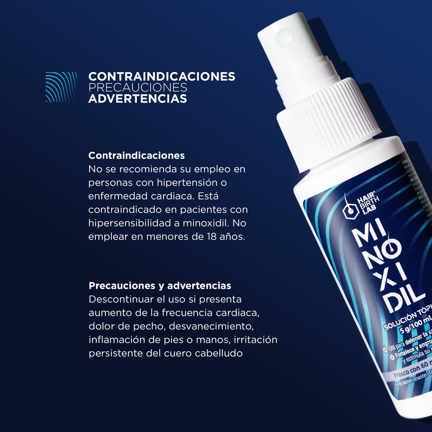 Hair Birth Lab Minoxidil 5% 60 Ml - 2 Pack