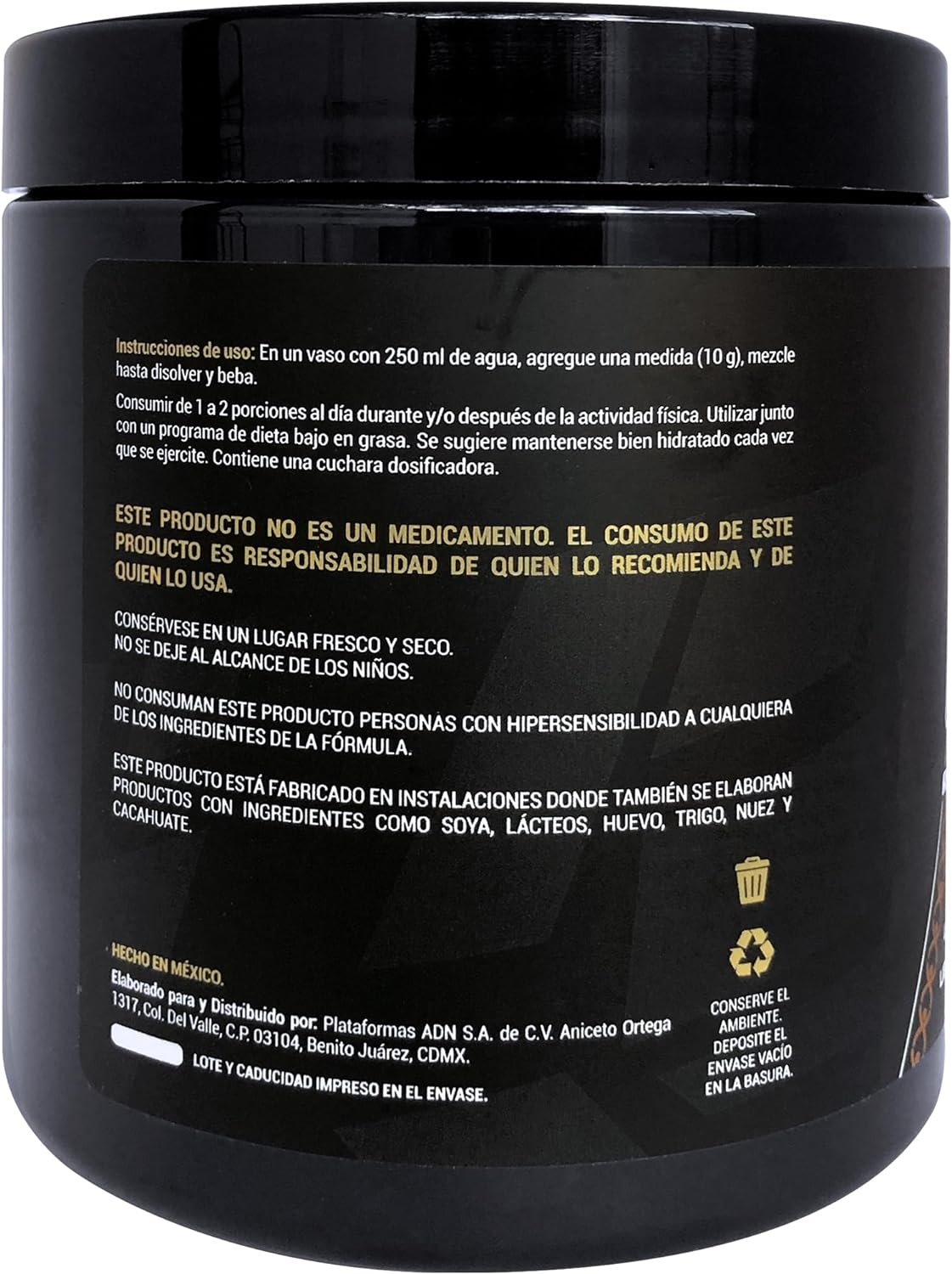 Informacion Nutrimental