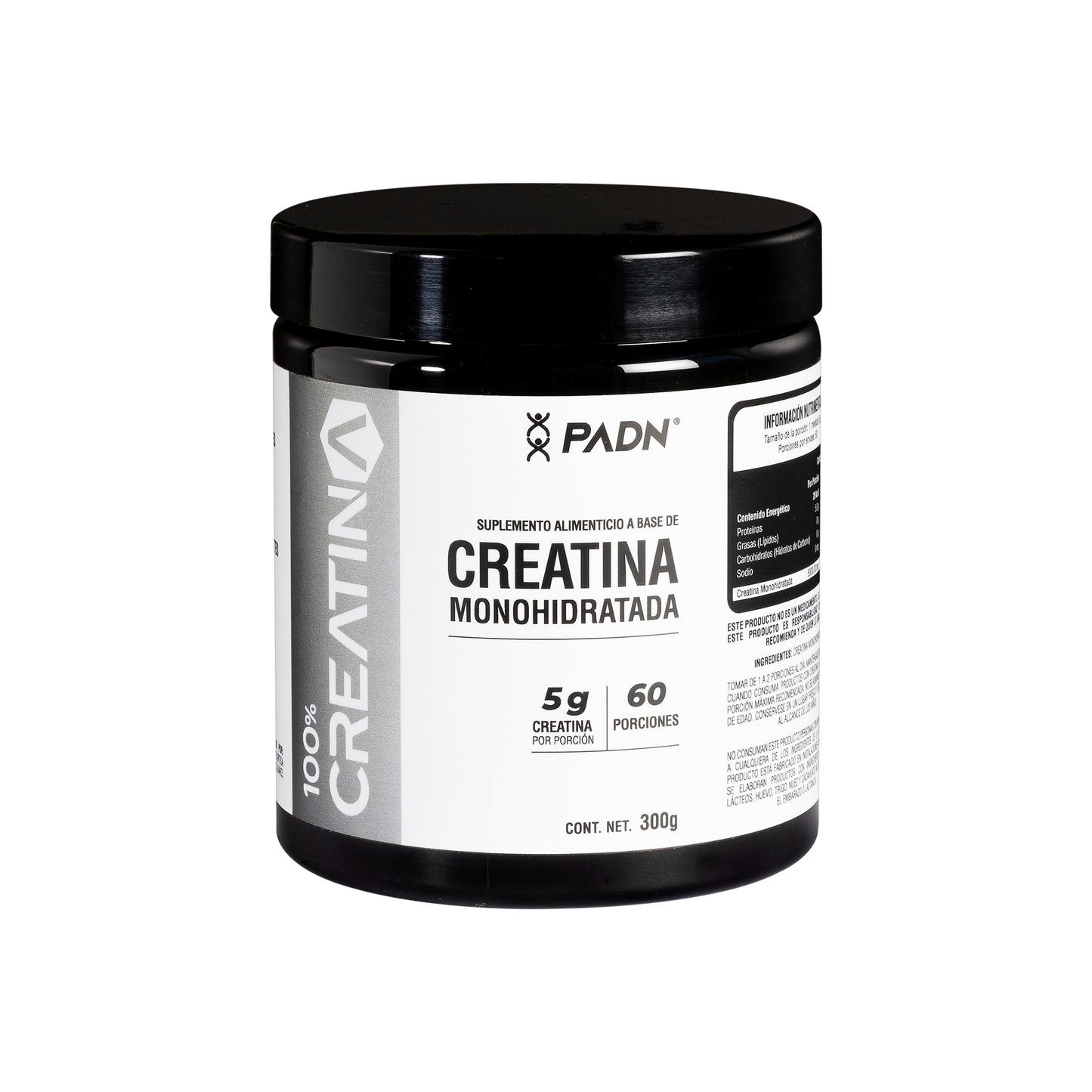 PADN Creatina Monohidratada Polvo 300g