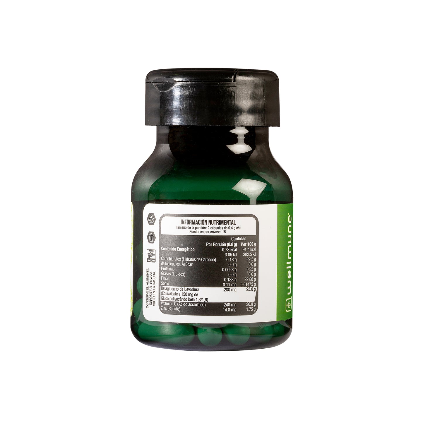 PADN WELL+ Betaglucano De Levadura 30 Cápsulas