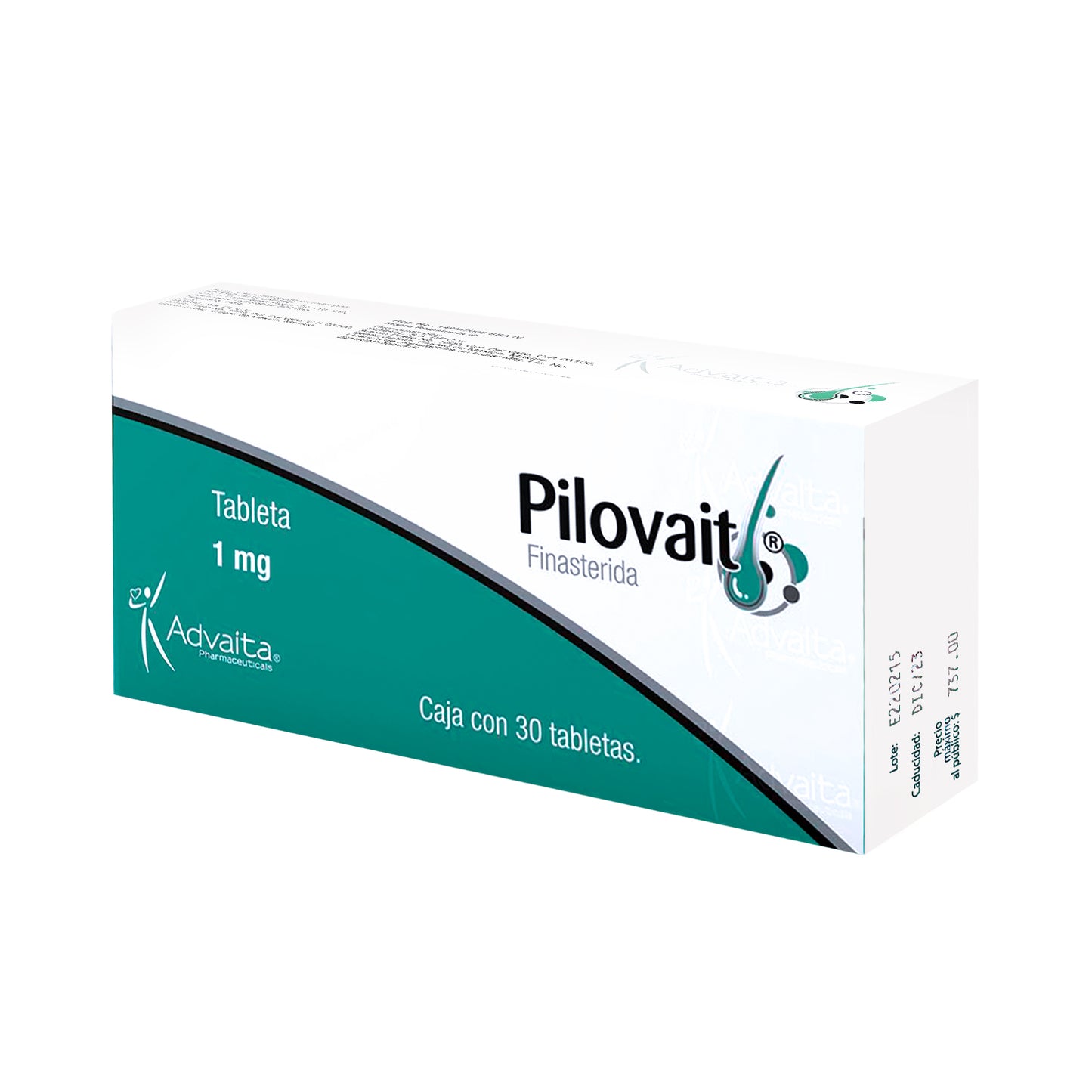 Pilovait Con 30 Tabletas Finasterida 1mg