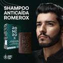 Shampoo Anticaída Romerox Tratamiento Cabello Y Barba
