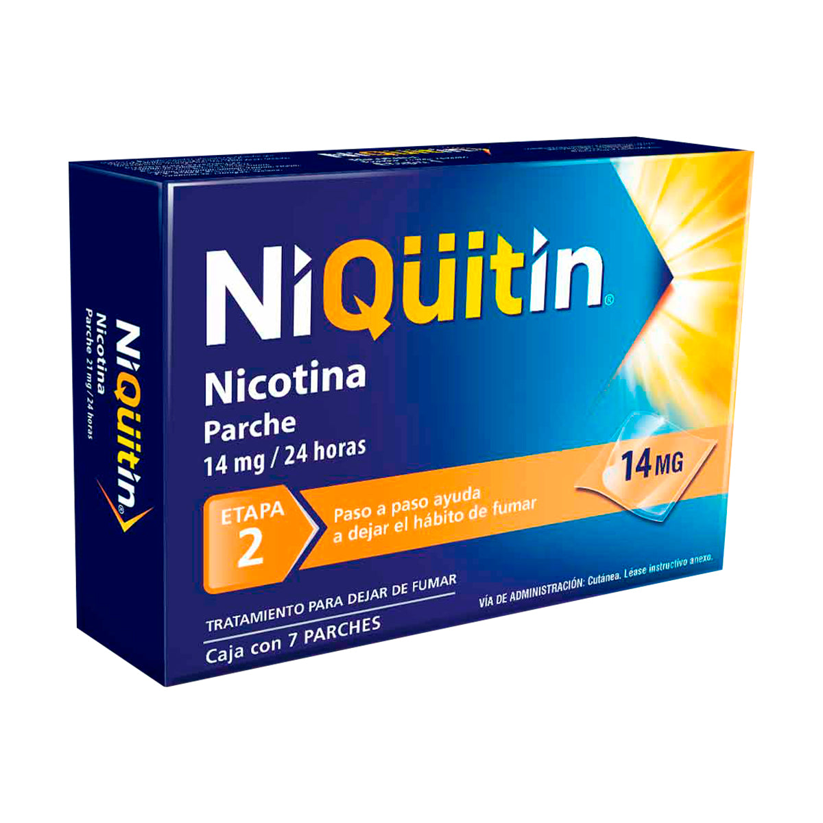 Niquitin Etapa 2 Parches De Nicotina Para Dejar De Fumar