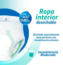 Ropa Interior Para Adultos Active Talla Grande Unisex