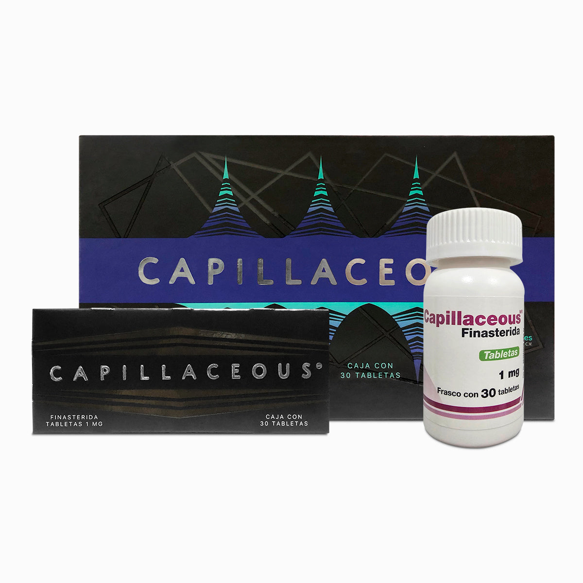 Finasterida 1mg Bote con 30 Tabletas Capillaceous
