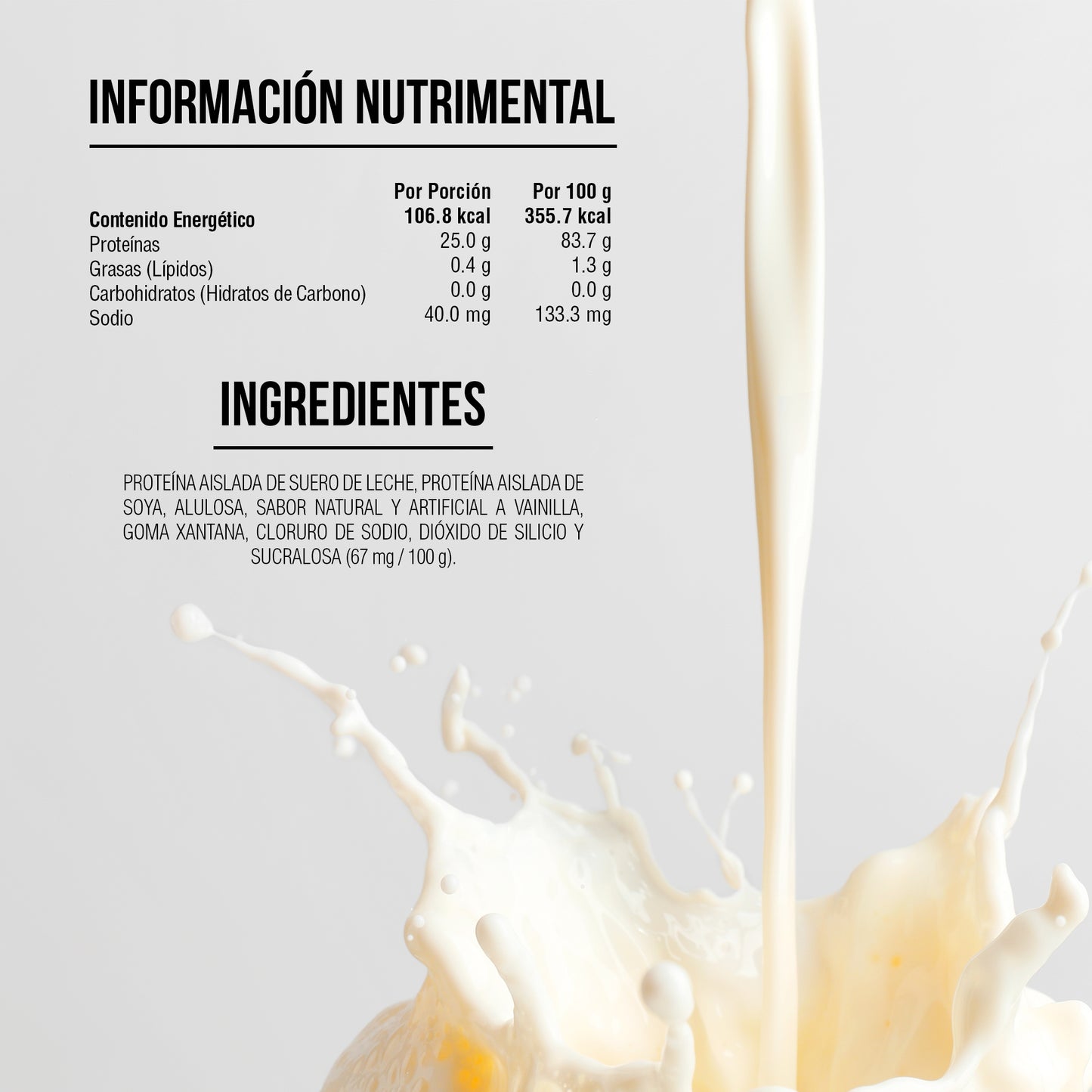 PADN Zero Carb Isolate Protein 450g