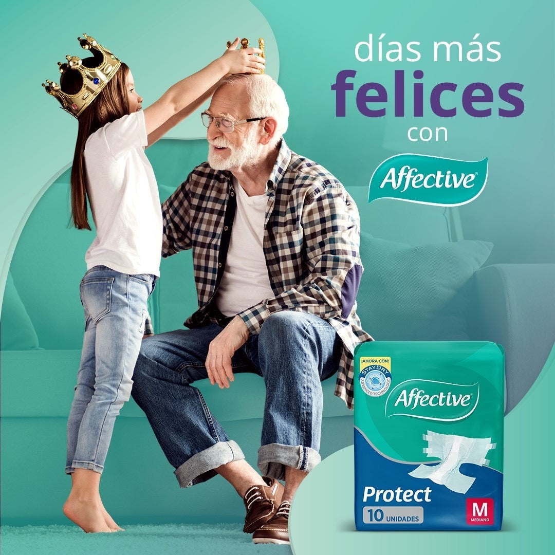 Pañal Para Adulto Active Protect Talla Mediano Unisex