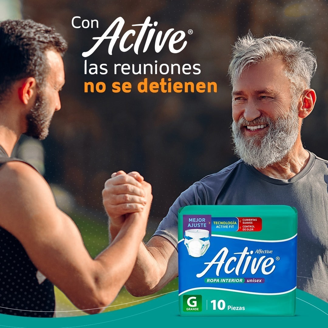 Ropa Interior Para Adultos Active Talla Grande Unisex