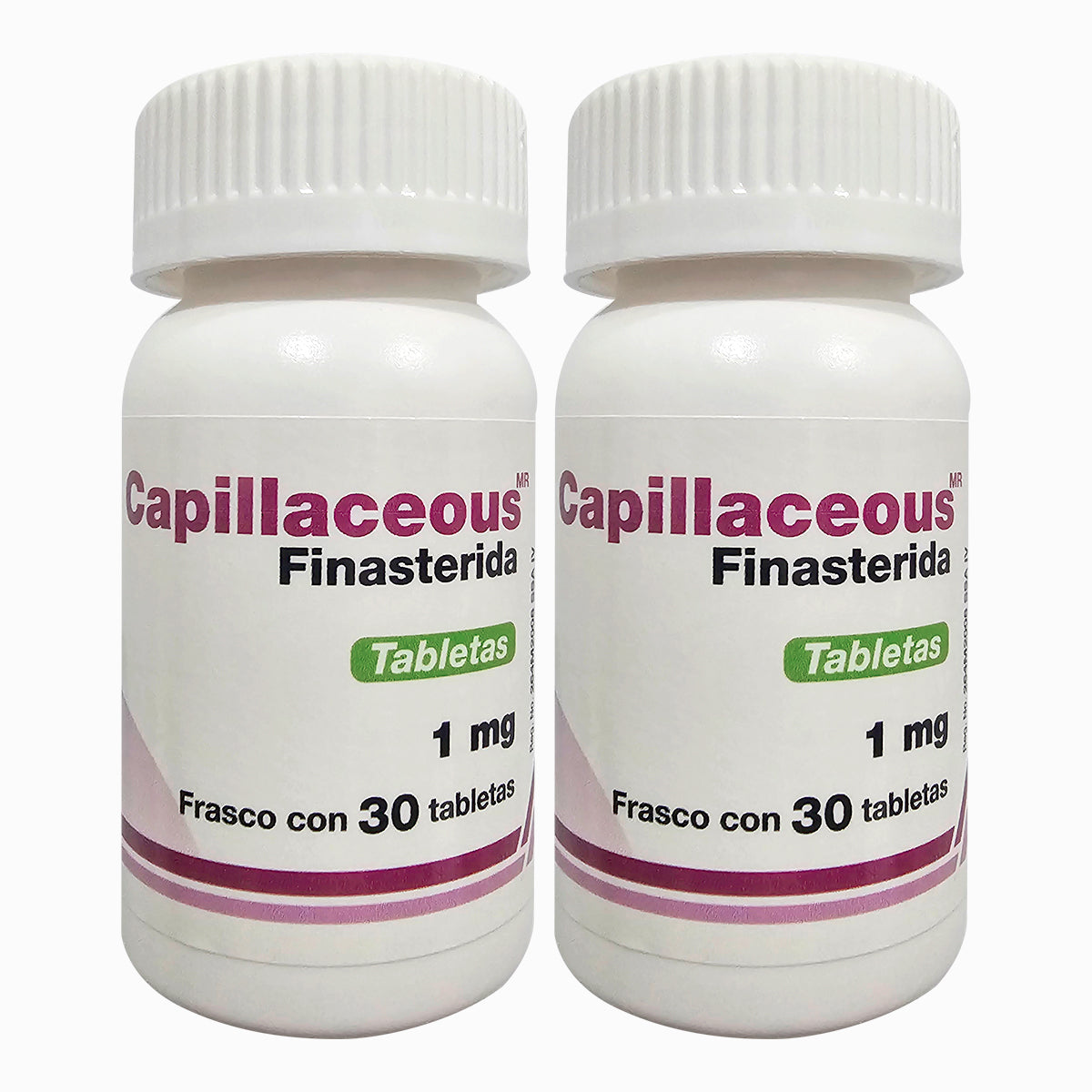 Finasterida 1mg Bote con 60 Tabletas Capillaceous