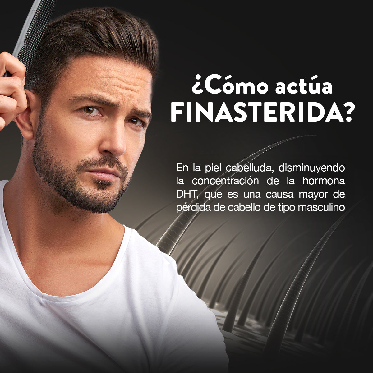 Kit Shampoo Anticaída Romerox + Finasterida 1 Mg 60 Tabletas Capillaceous