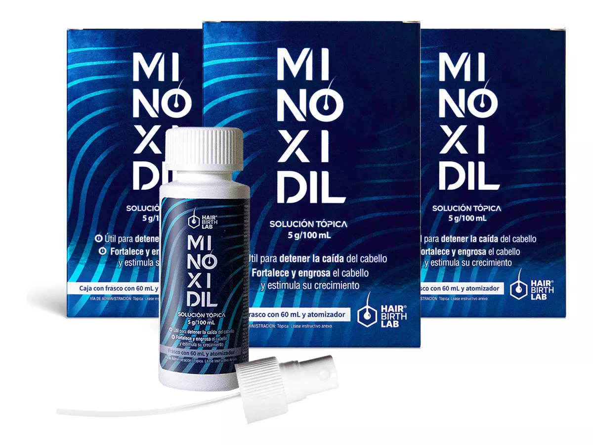 Minoxidil 5% Hair Birth Lab 60ml - 3pack