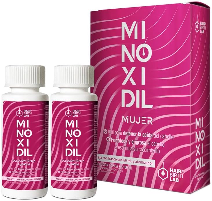 Hair Birth Lab Minoxidil Mujer 60 Ml 2 Pack